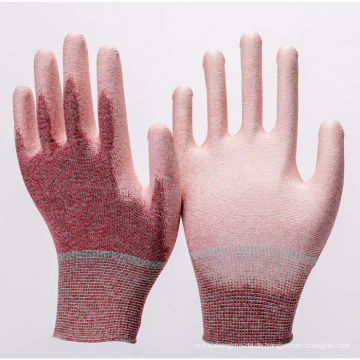 Tragbarer Pu-überzogener Handschuh 15G täglicher Zementindustrie PU-Handschuhe